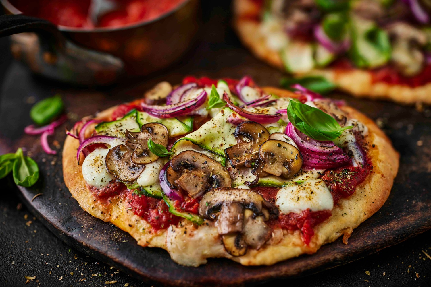 Yogurt flatbread pizza recipe