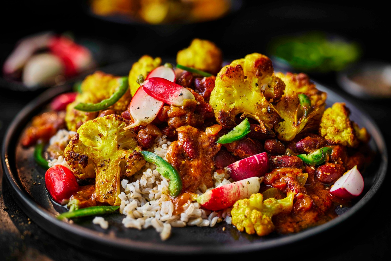 Healthy kidney bean curry recipe