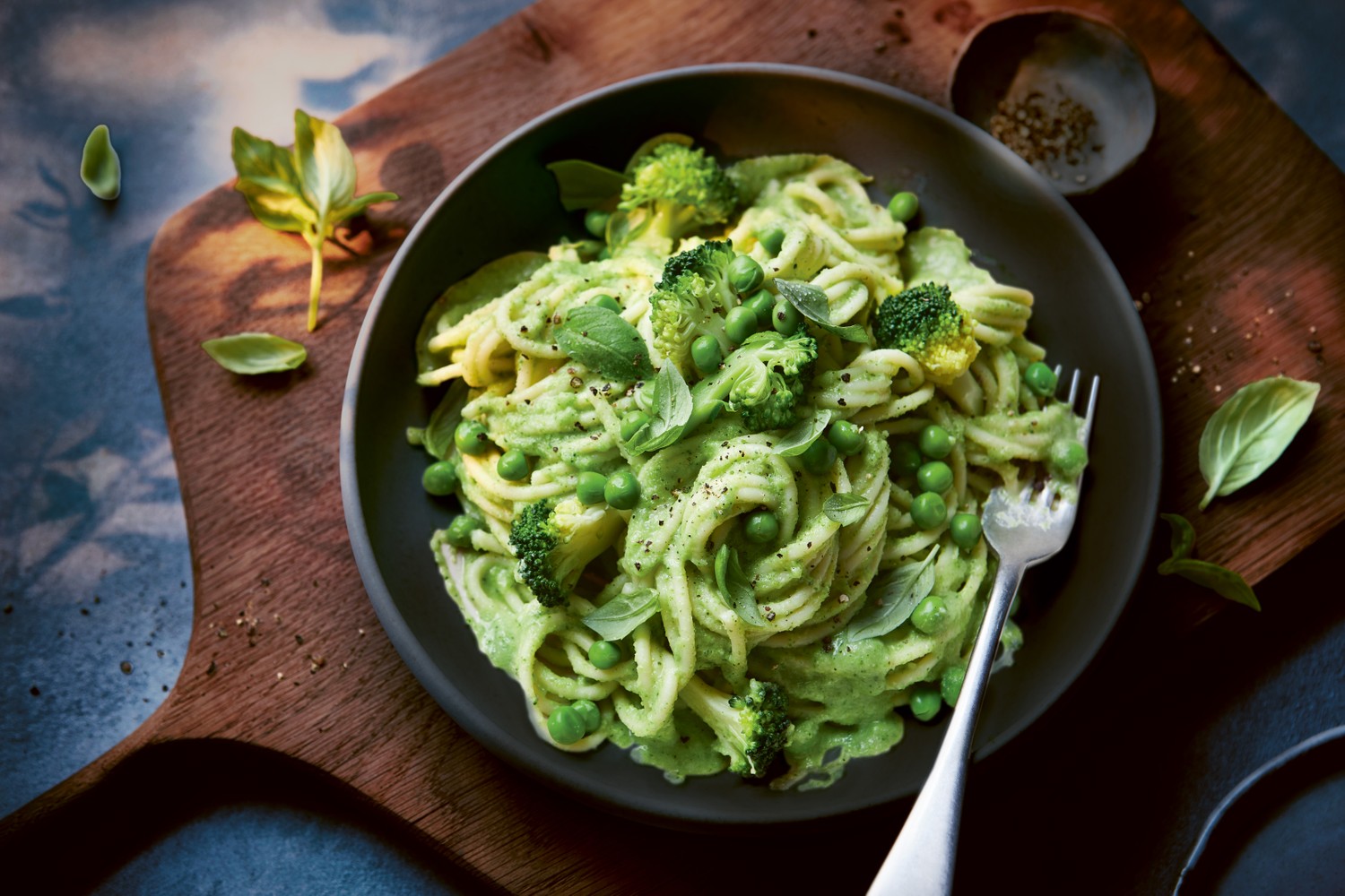 Green goddess spaghetti