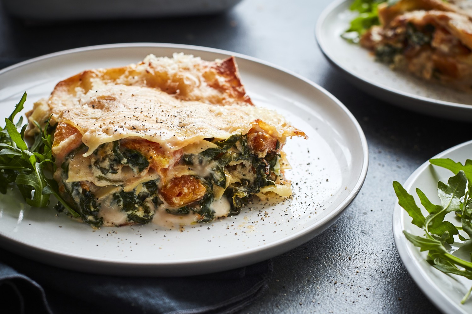 Preserved lemon lasagne